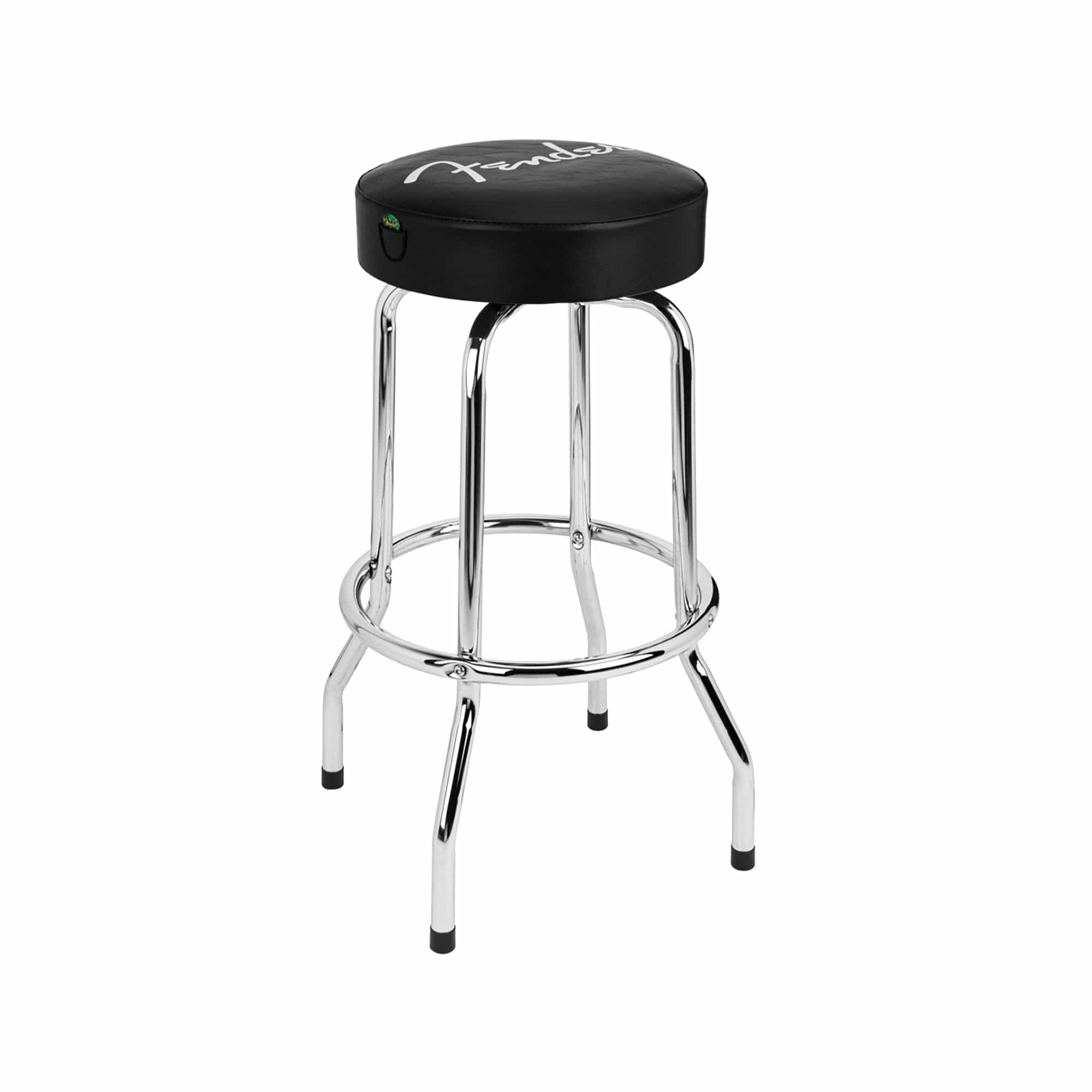 Fender Spaghetti Logo Pick Pouch Barstool Black/Chrome 30