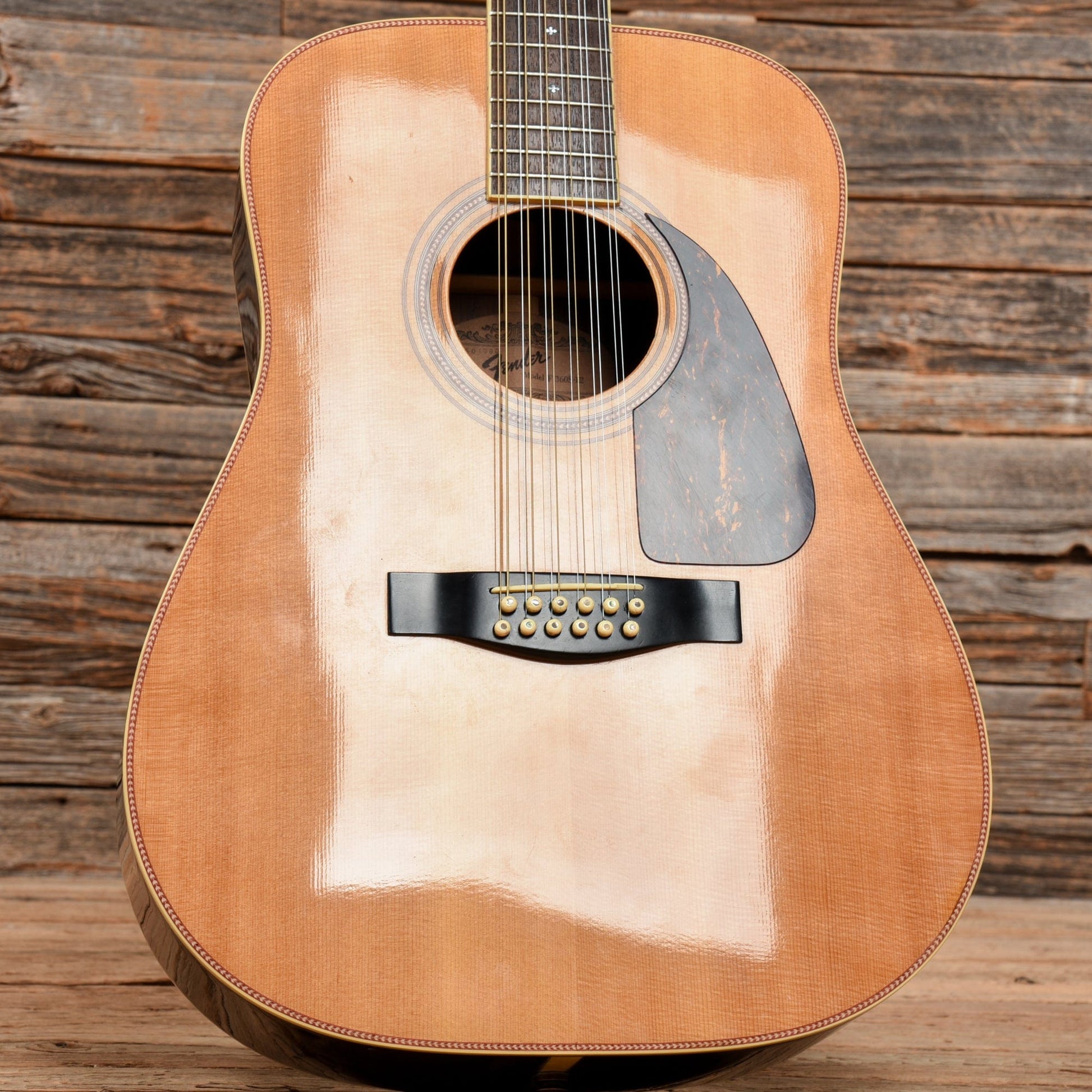 Fender F-360S-12 Natural Acoustic Guitars / 12-String