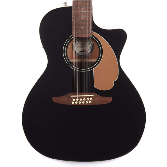 Fender Villager 12-String V3 Black Acoustic Guitars / 12-String