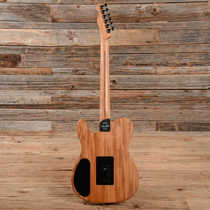 Fender Acoustasonic Player Telecaster Arctic White Acoustic Guitars / Built-in Electronics