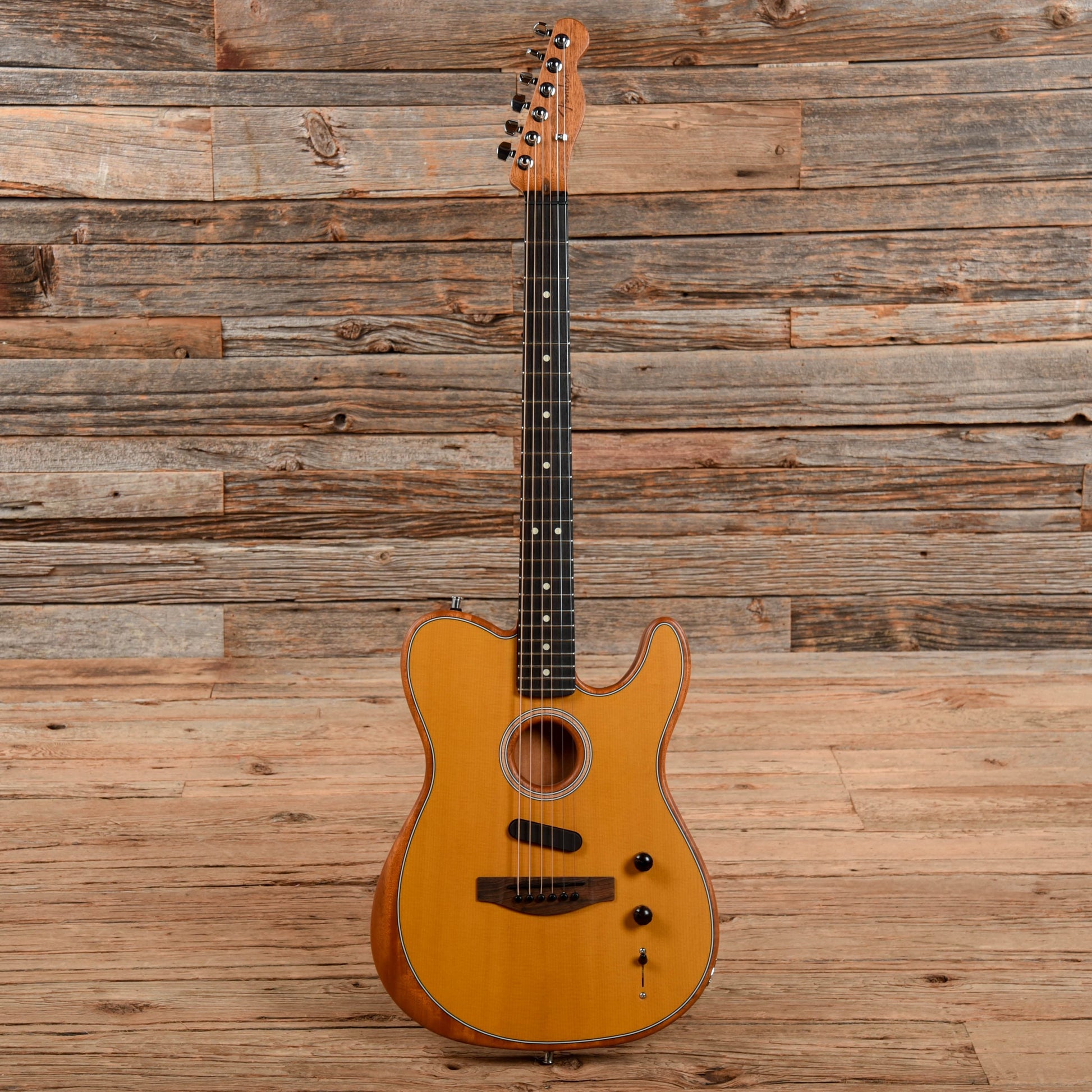 Fender Acoustasonic Player Telecaster Butterscotch Blonde 2021 Acoustic Guitars / Built-in Electronics