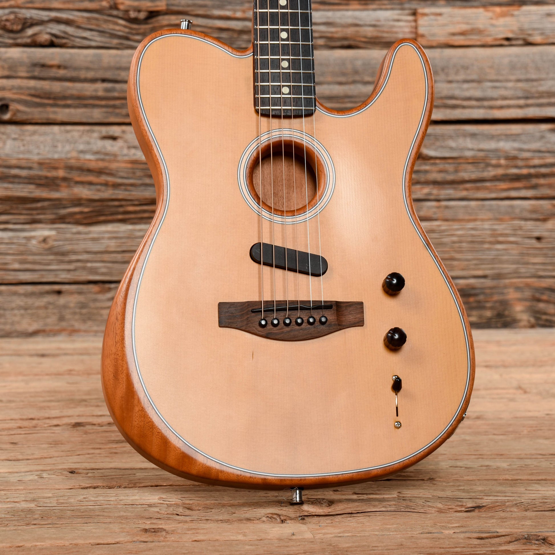 Fender Acoustasonic Player Telecaster Butterscotch Blonde 2021 Acoustic Guitars / Built-in Electronics