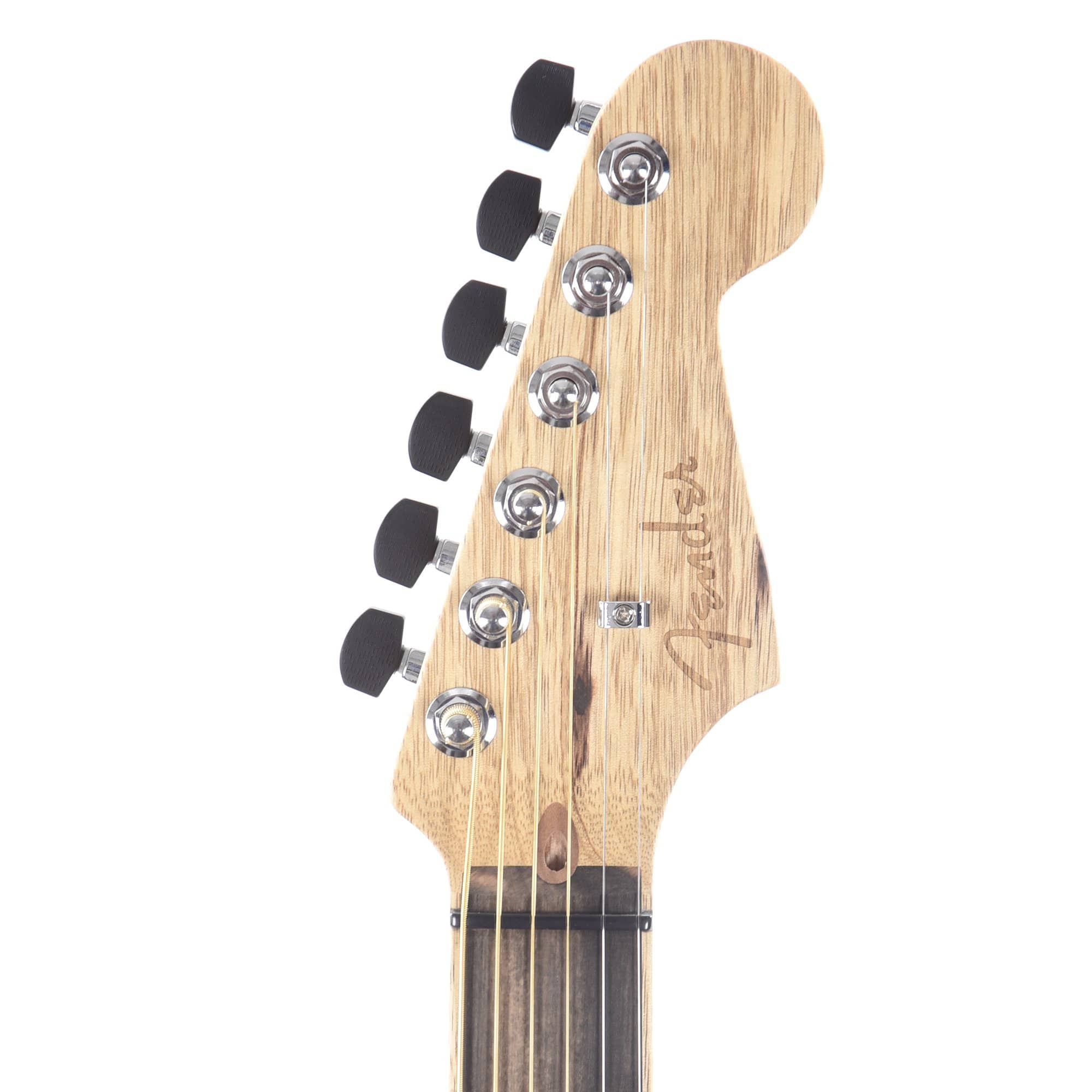 Fender Acoustasonic Stratocaster Exotic Cocobolo Acoustic Guitars / Built-in Electronics