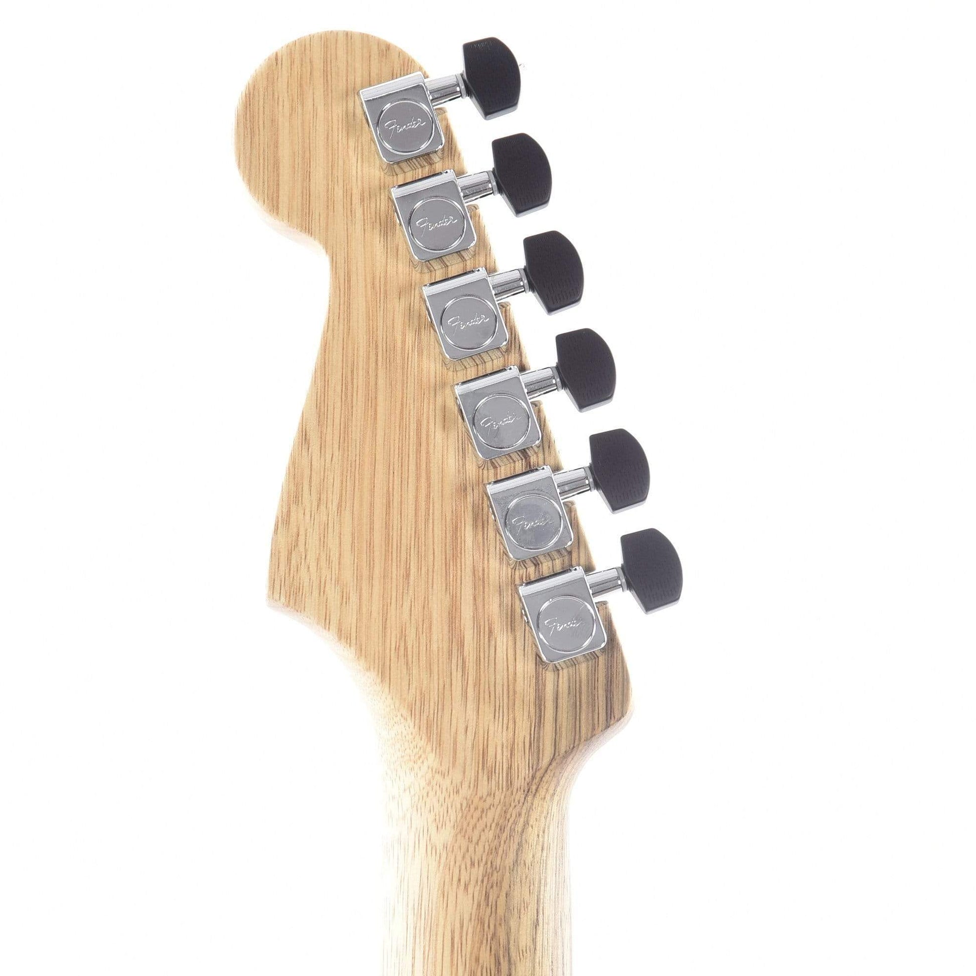 Fender Acoustasonic Stratocaster Exotic Ziricote Acoustic Guitars / Built-in Electronics