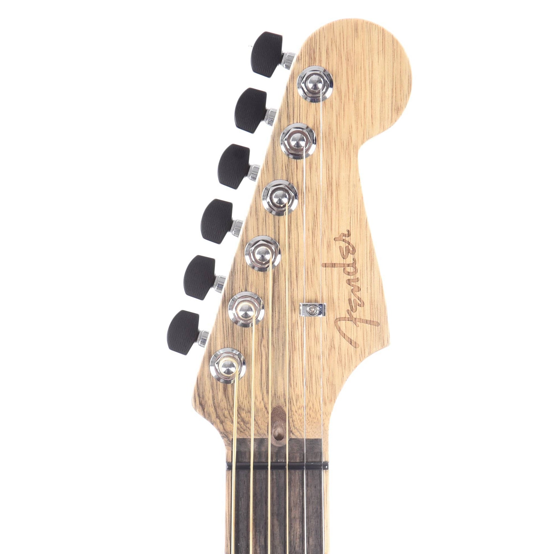 Fender Acoustasonic Stratocaster Exotic Ziricote Acoustic Guitars / Built-in Electronics
