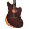 Fender American Acoustasonic Jazzmaster All-Mahogany Brownburst Acoustic Guitars / Built-in Electronics