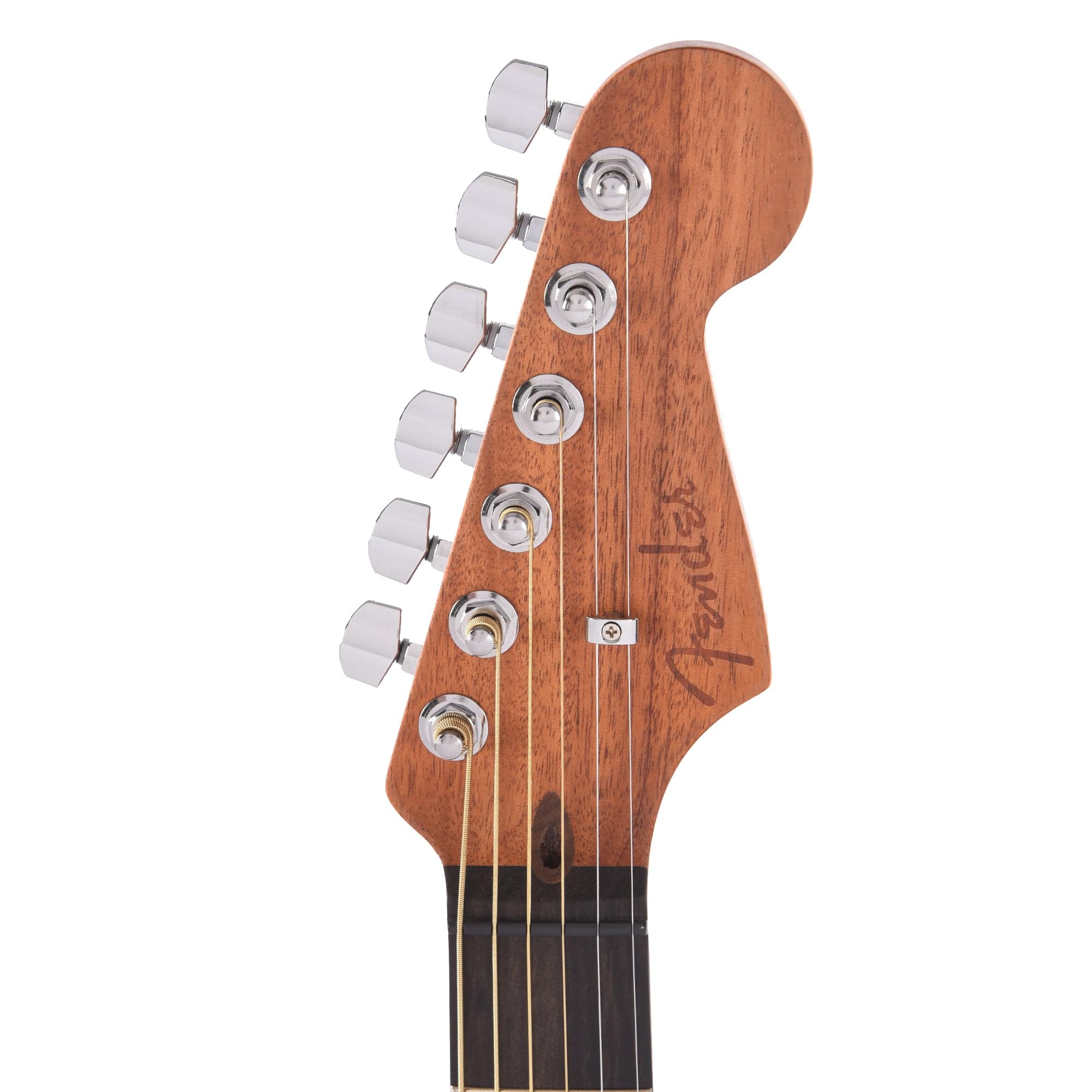 Fender American Acoustasonic Jazzmaster All-Mahogany Brownburst Acoustic Guitars / Built-in Electronics