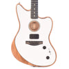 Fender American Acoustasonic Jazzmaster Arctic White Acoustic Guitars / Built-in Electronics