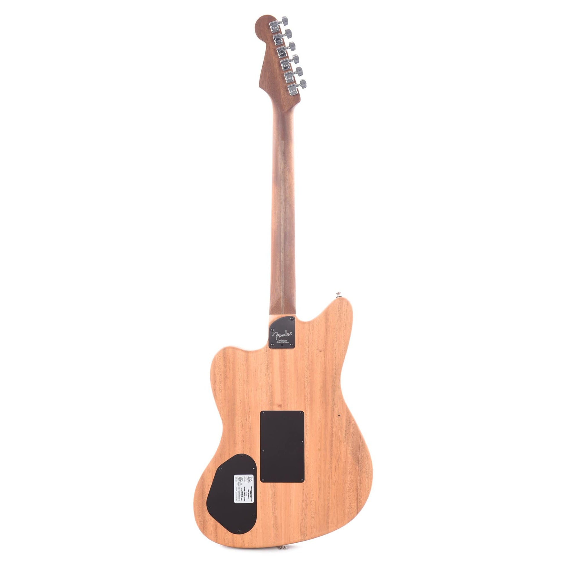 Fender American Acoustasonic Jazzmaster Tungsten Acoustic Guitars / Built-in Electronics