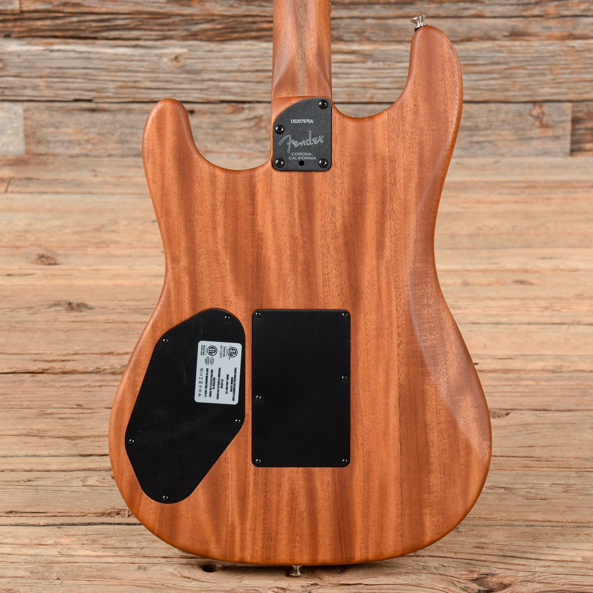 Fender American Acoustasonic Stratocaster Black 2020 Acoustic Guitars / Built-in Electronics