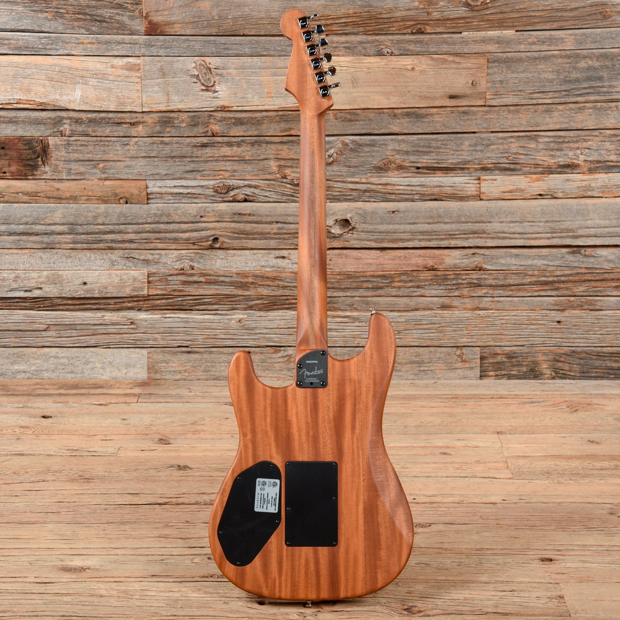 Fender American Acoustasonic Stratocaster Black 2020 Acoustic Guitars / Built-in Electronics