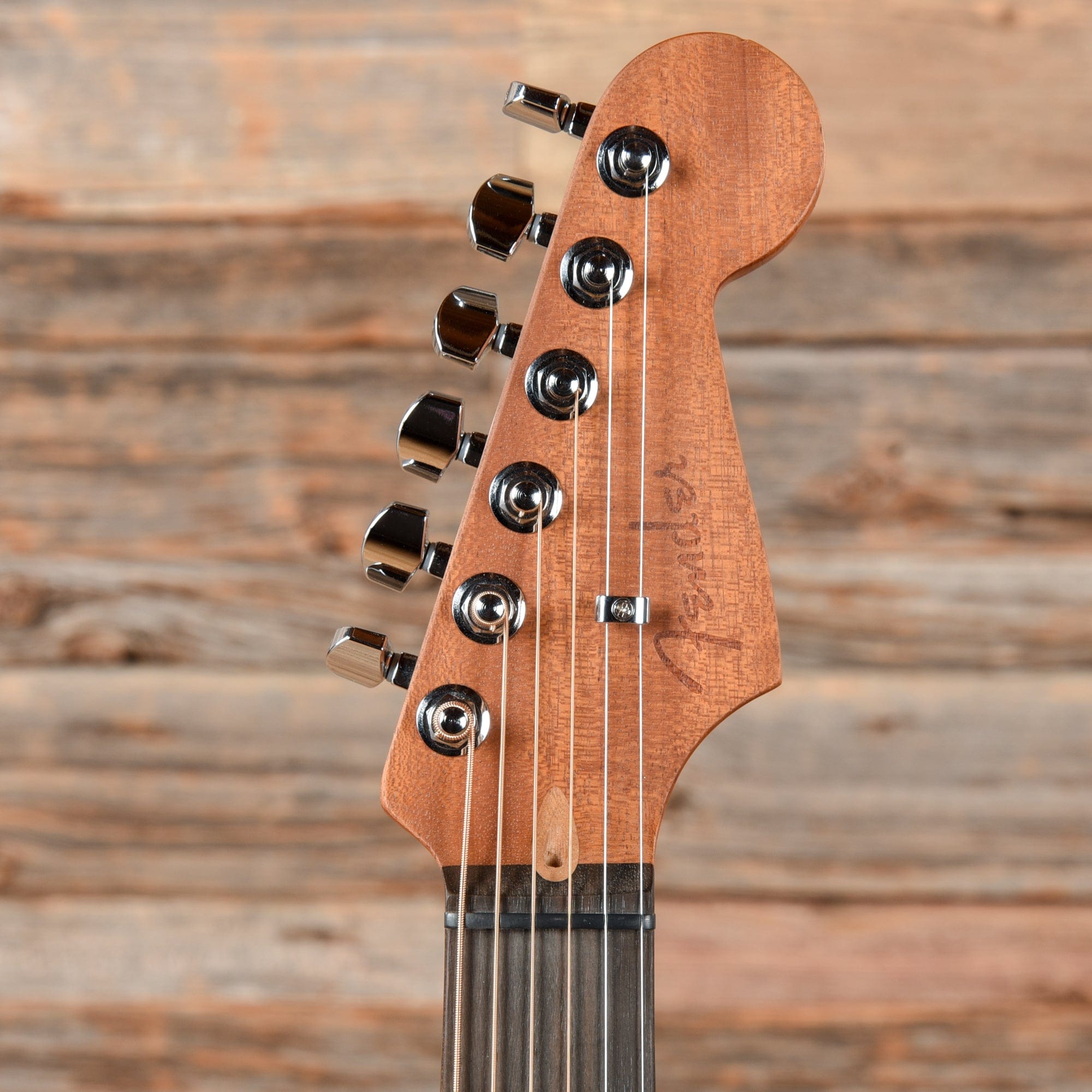 Fender American Acoustasonic Stratocaster Black 2020 Acoustic Guitars / Built-in Electronics