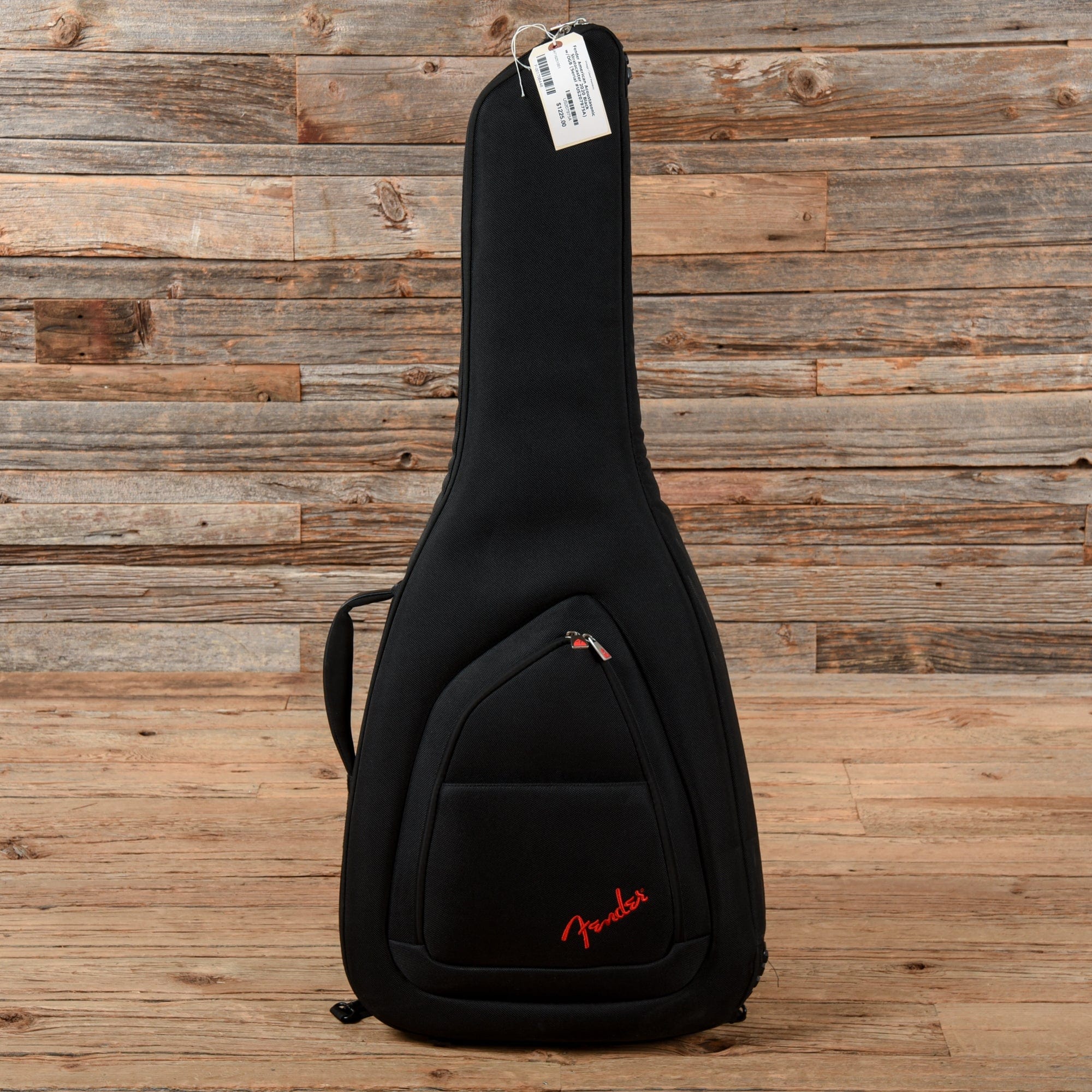 Fender American Acoustasonic Stratocaster Black 2020 Acoustic Guitars / Built-in Electronics