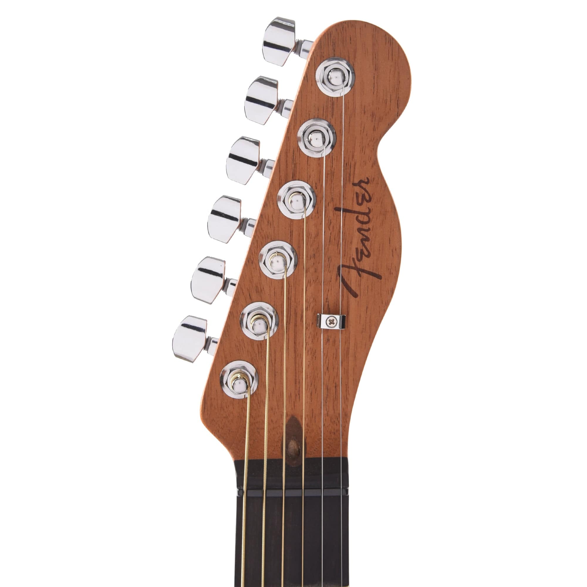 Fender American Acoustasonic Telecaster All-Mahogany Brownburst Acoustic Guitars / Built-in Electronics