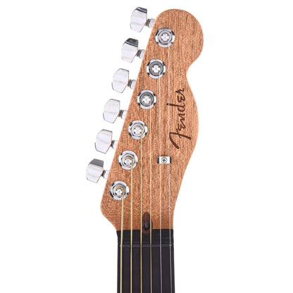 Fender American Acoustasonic Telecaster All-Mahogany Natural Acoustic Guitars / Built-in Electronics