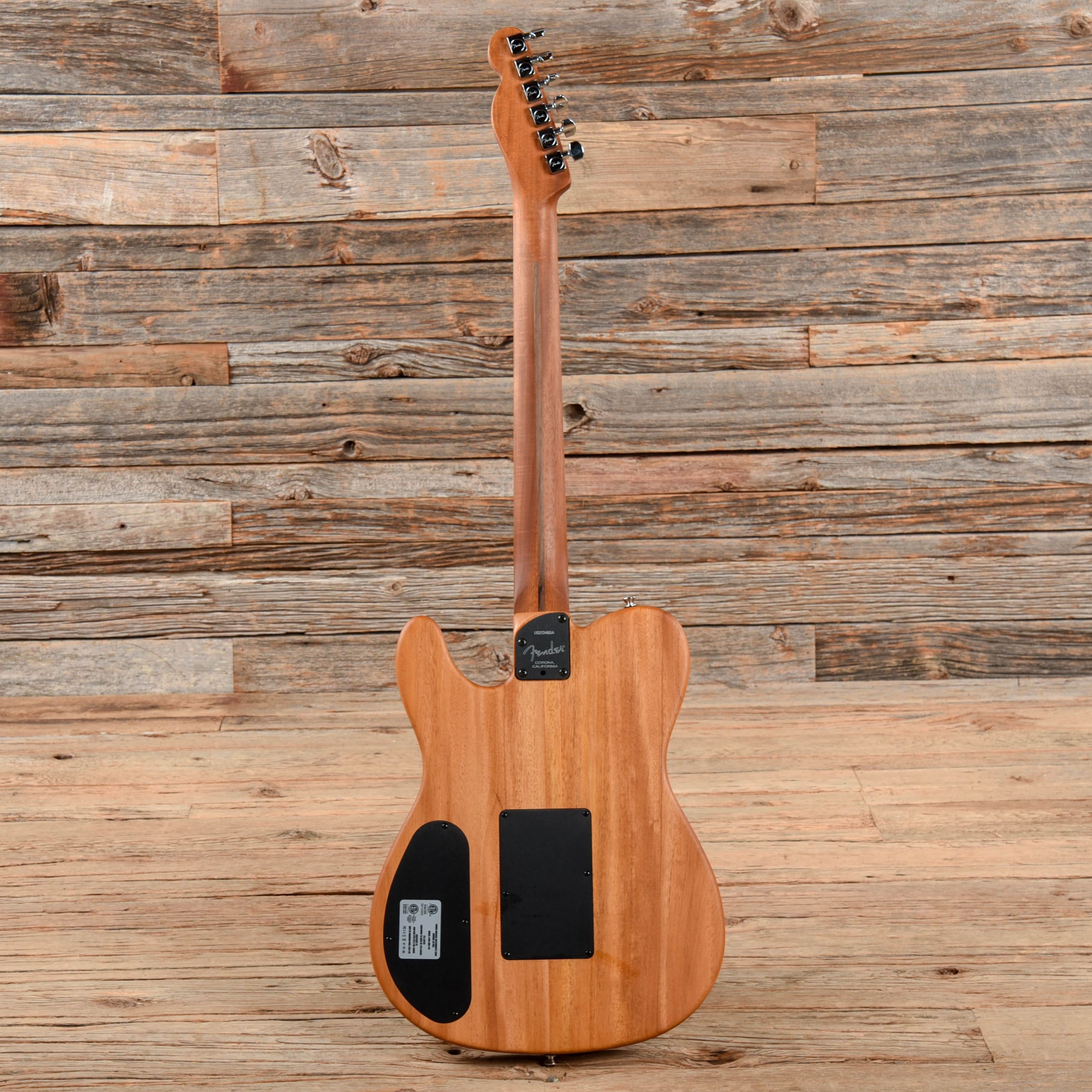 Fender American Acoustasonic Telecaster Black 2021 Acoustic Guitars / Built-in Electronics