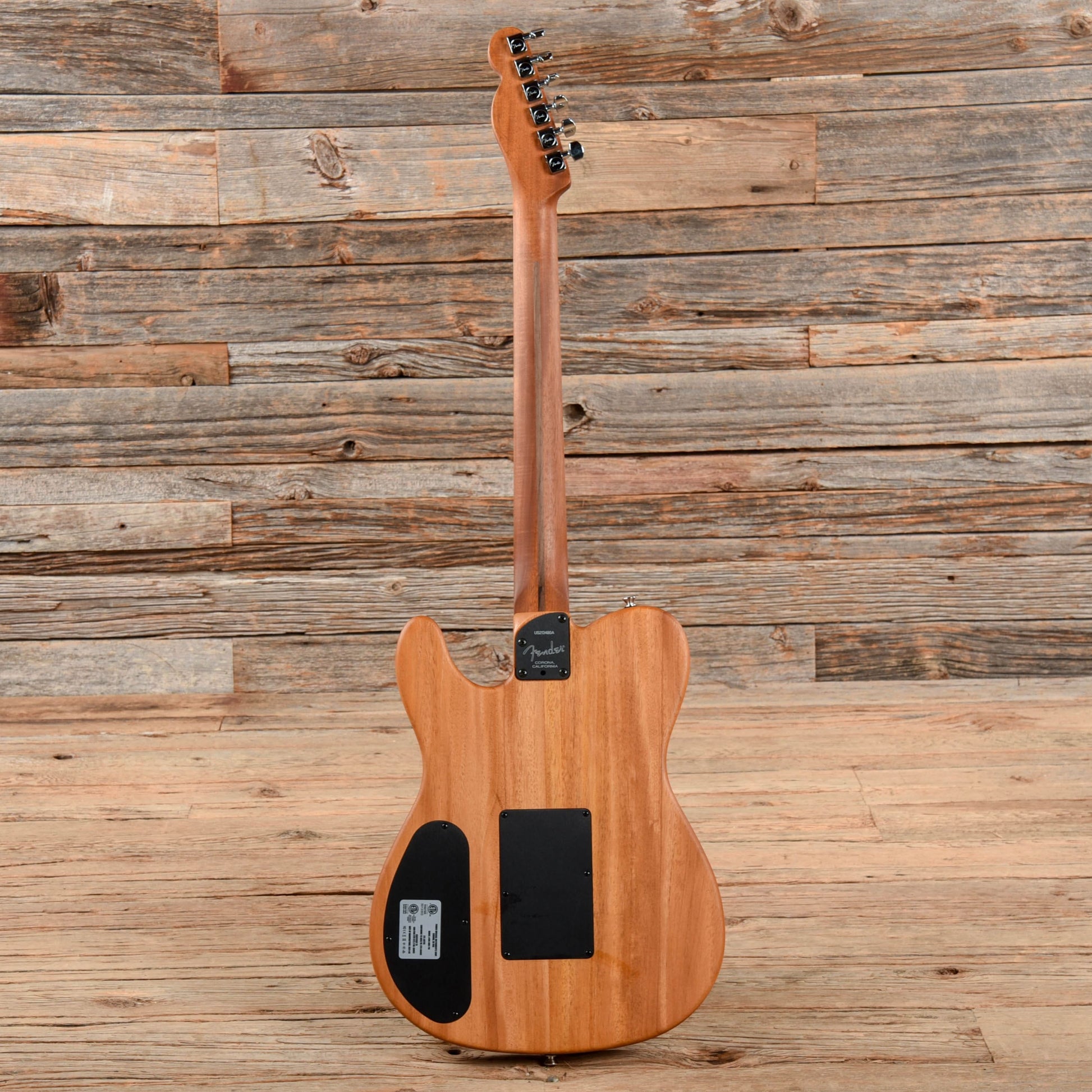 Fender American Acoustasonic Telecaster Black 2021 Acoustic Guitars / Built-in Electronics