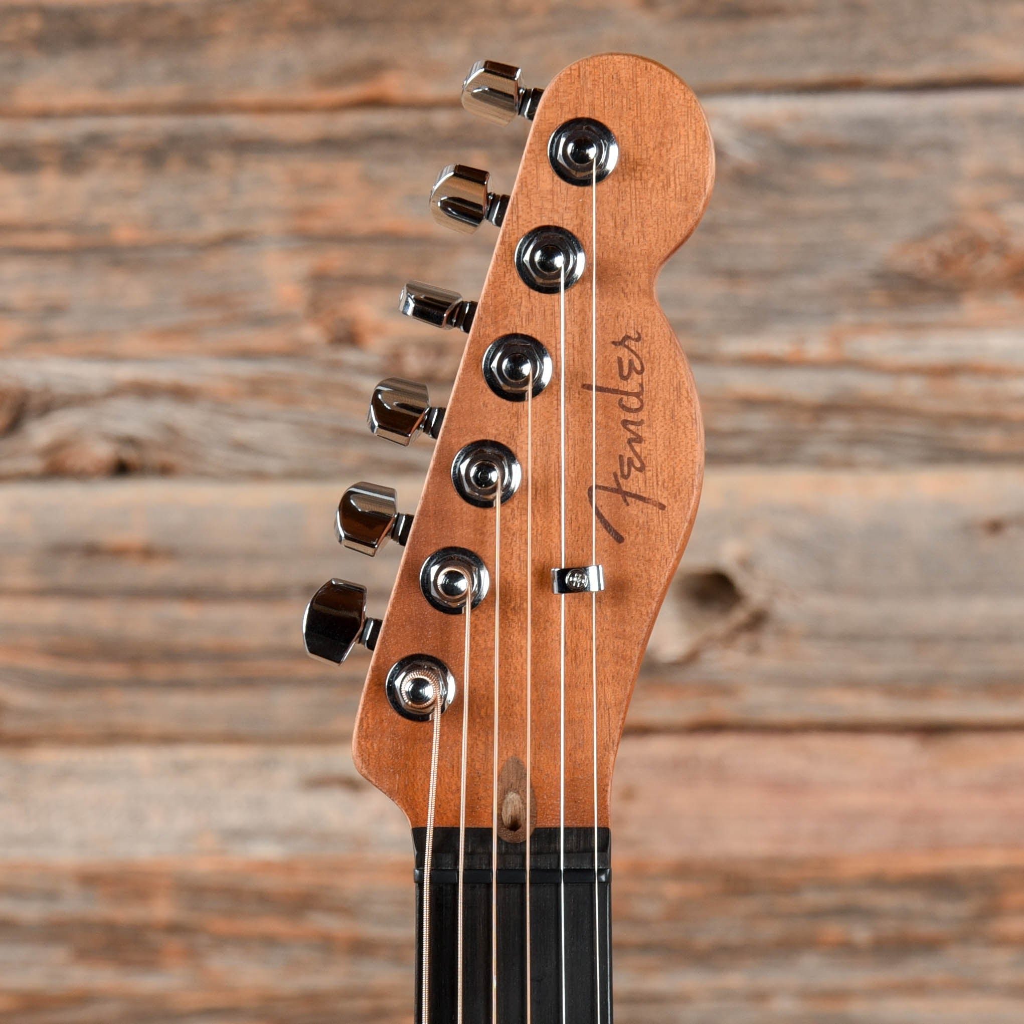 Fender American Acoustasonic Telecaster Black 2021 Acoustic Guitars / Built-in Electronics