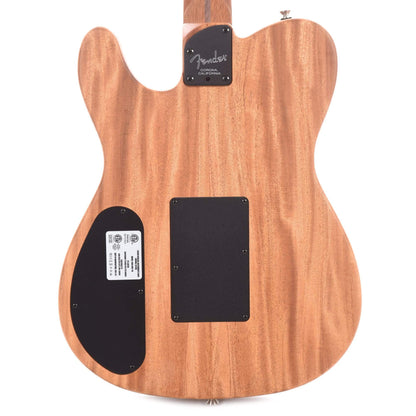 Fender American Acoustasonic Telecaster Crimson Red Acoustic Guitars / Built-in Electronics