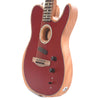 Fender American Acoustasonic Telecaster Crimson Red Acoustic Guitars / Built-in Electronics