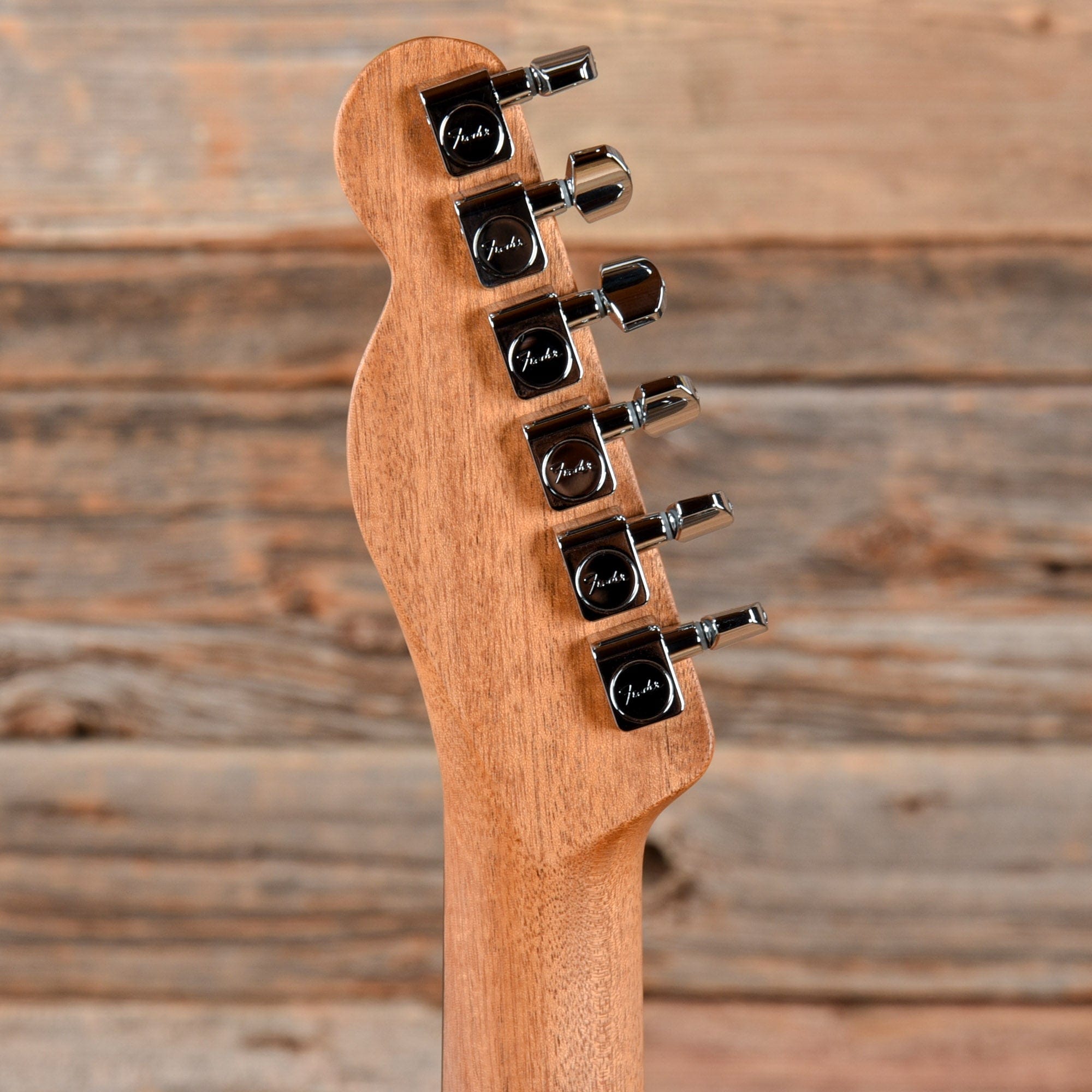 Fender American Acoustasonic Telecaster Shell Pink w/Tortoise Rosette & Purfling Acoustic Guitars / Built-in Electronics