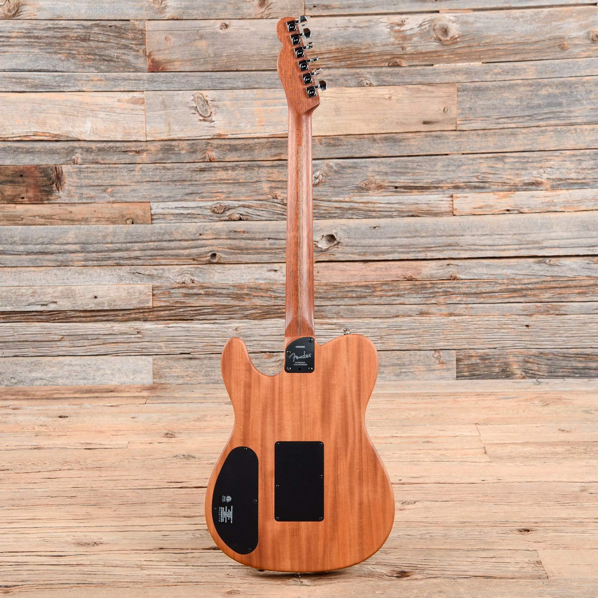 Fender American Acoustasonic Telecaster Sonic Gray 2019 Acoustic Guitars / Built-in Electronics