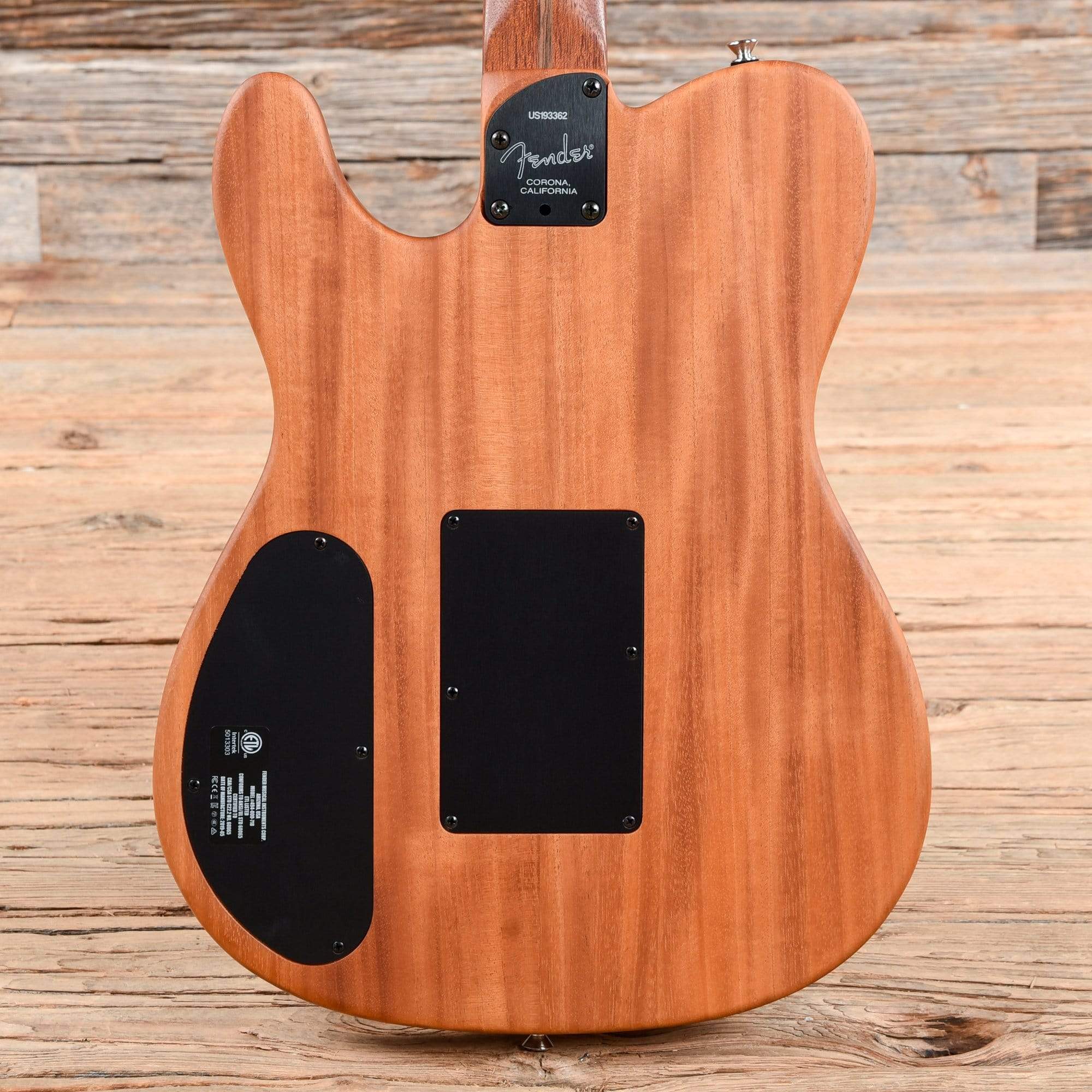 Fender American Acoustasonic Telecaster Sonic Gray 2019 Acoustic Guitars / Built-in Electronics