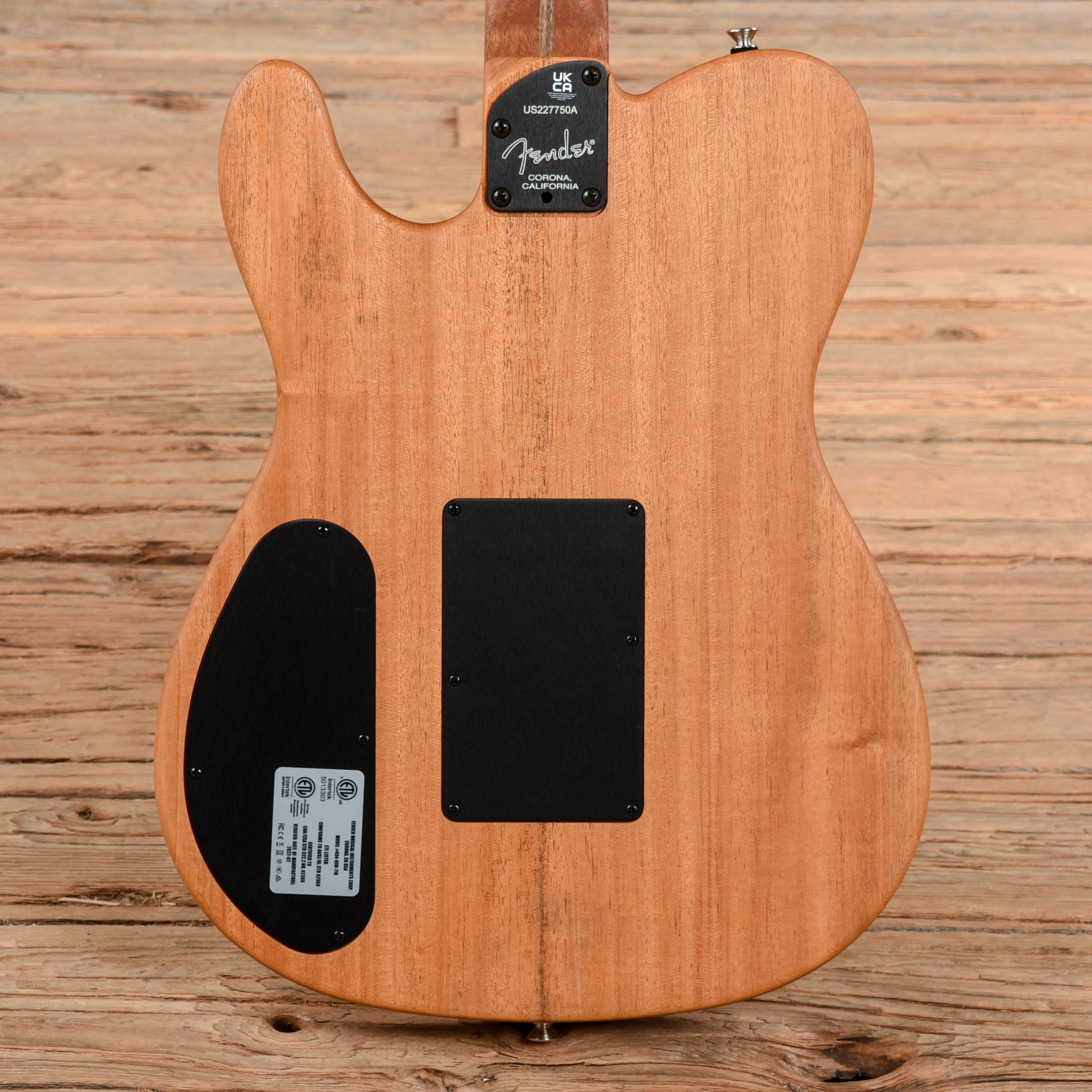 Fender American Acoustasonic Telecaster Sunburst 2022 Acoustic Guitars / Built-in Electronics