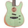 Fender American Acoustasonic Telecaster Surf Green Acoustic Guitars / Built-in Electronics