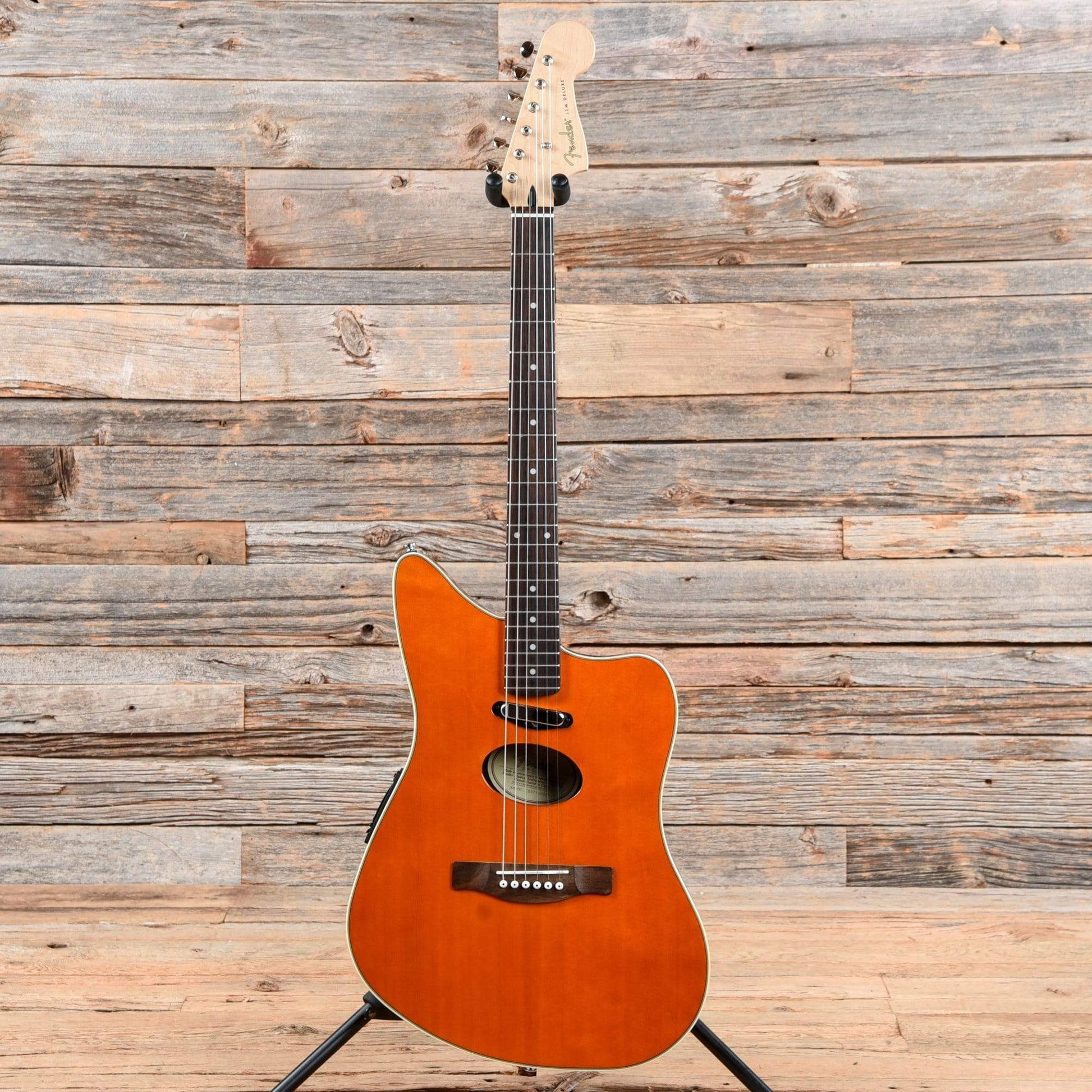 Fender JZM Deluxe Acoustic/Electric Jazzmaster Natural 2007 Acoustic Guitars / Built-in Electronics