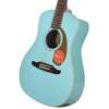 Fender Malibu Player Acoustic Aqua Splash Acoustic Guitars / Built-in Electronics