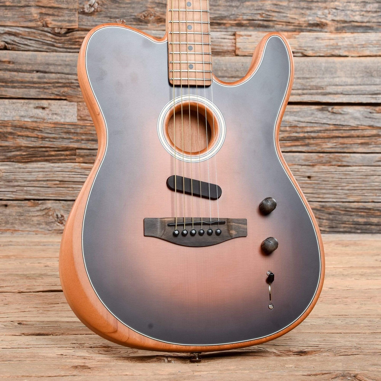 Fender Mod Shop American Acoustasonic Telecaster Sunburst 2020 Acoustic Guitars / Built-in Electronics