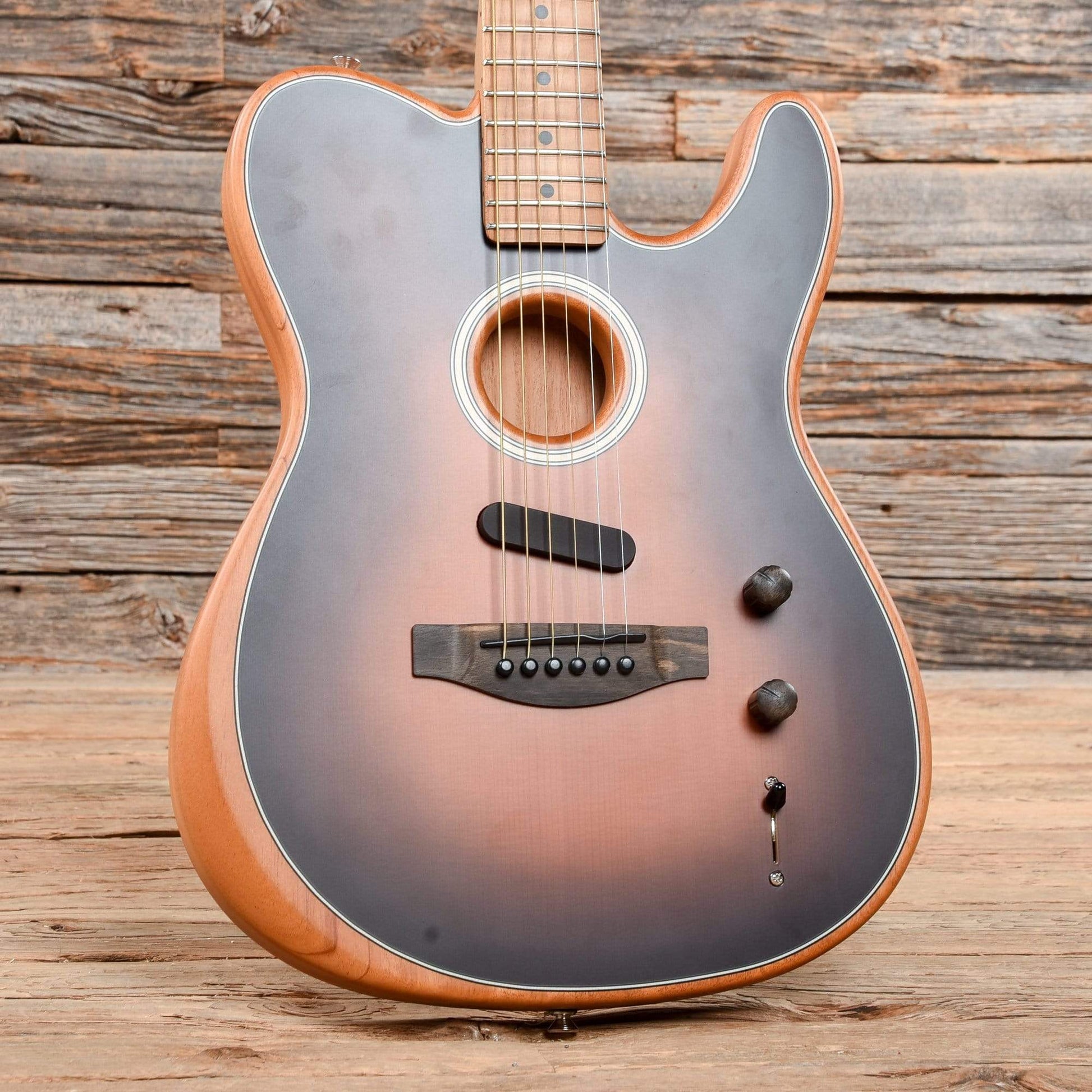 Fender Mod Shop American Acoustasonic Telecaster Sunburst 2020 Acoustic Guitars / Built-in Electronics