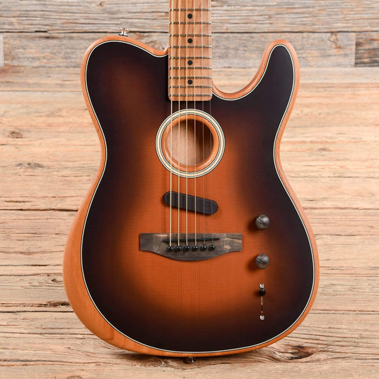 Fender Mod Shop American Acoustasonic Telecaster Sunburst 2020 Acoustic Guitars / Built-in Electronics