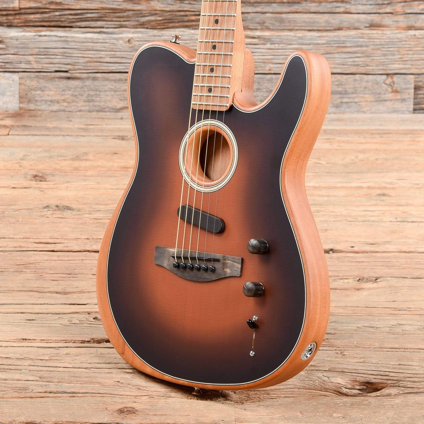 Fender Mod Shop American Acoustasonic Telecaster Sunburst 2020 Acoustic Guitars / Built-in Electronics