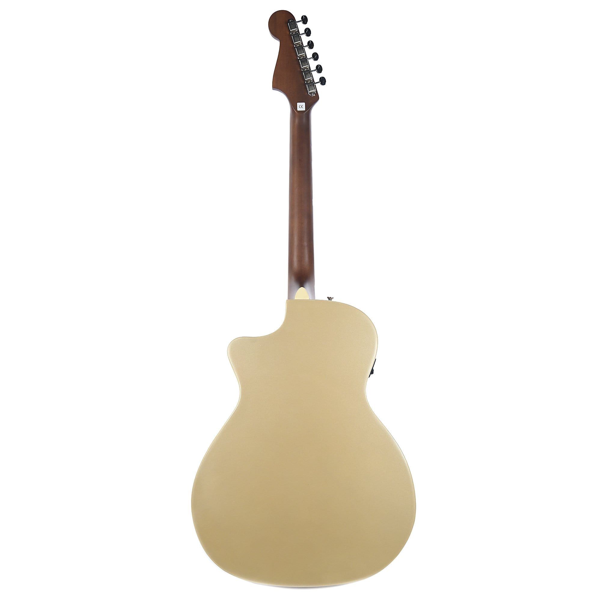 Fender Newporter Player Acoustic Champagne Acoustic Guitars / Built-in Electronics