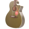 Fender Newporter Player Acoustic Olive Satin Acoustic Guitars / Built-in Electronics