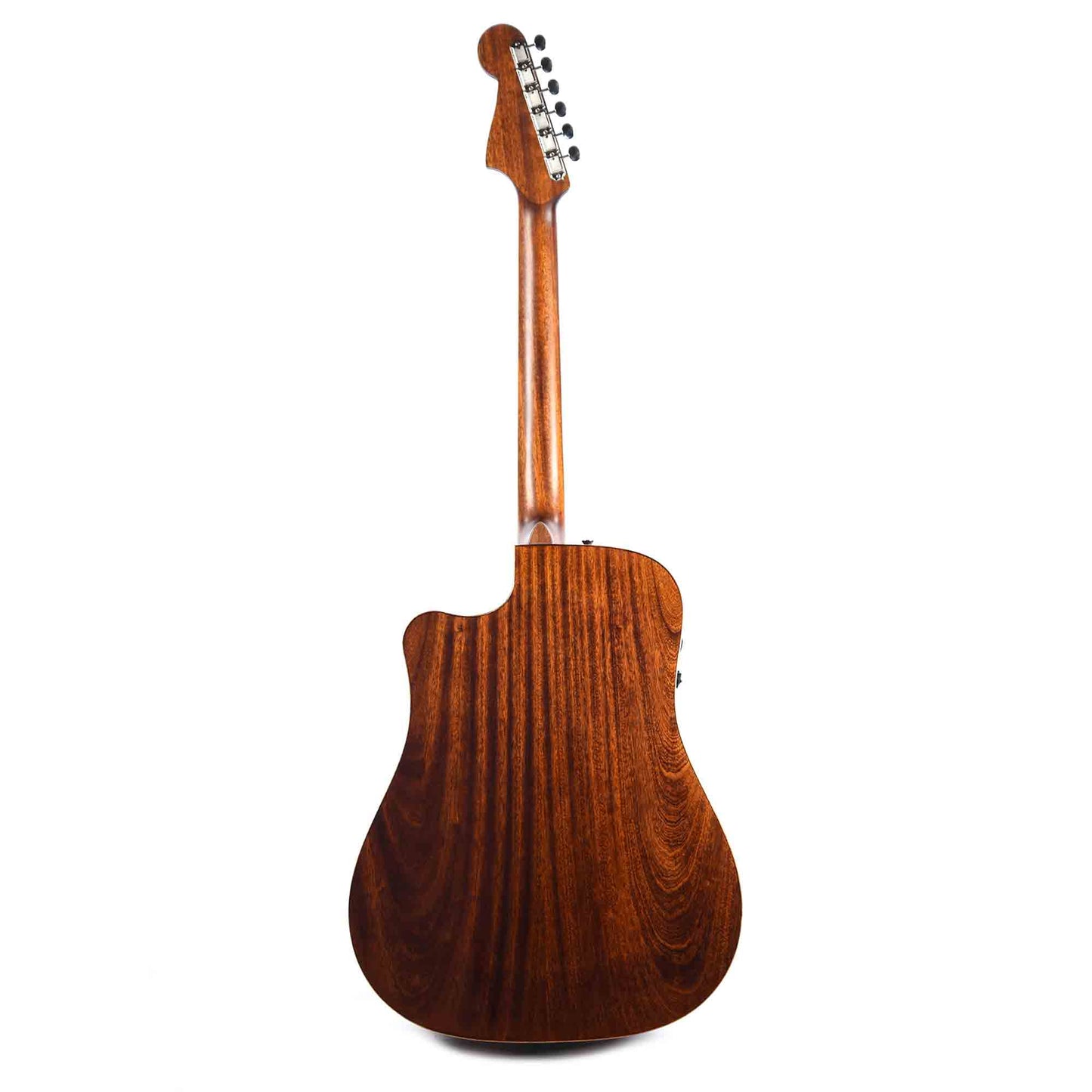 Fender Redondo Classic Acoustic Hot Rod Red Metallic Acoustic Guitars / Built-in Electronics