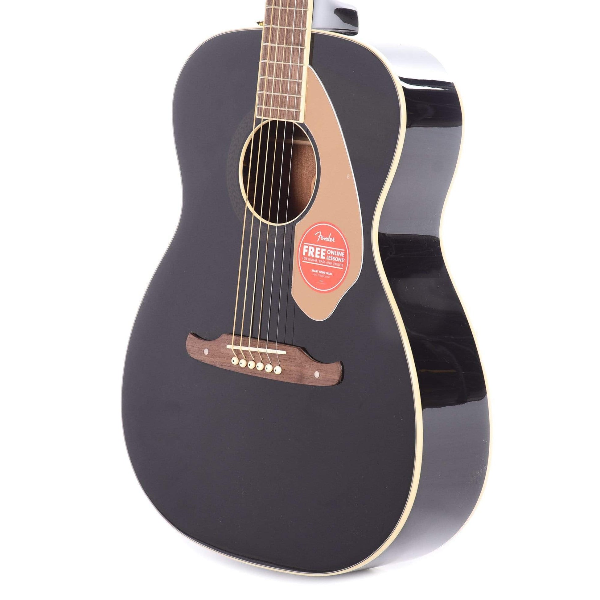 Fender 10th Anniversary Tim Armstrong Hellcat Acoustic Black Acoustic Guitars / Concert
