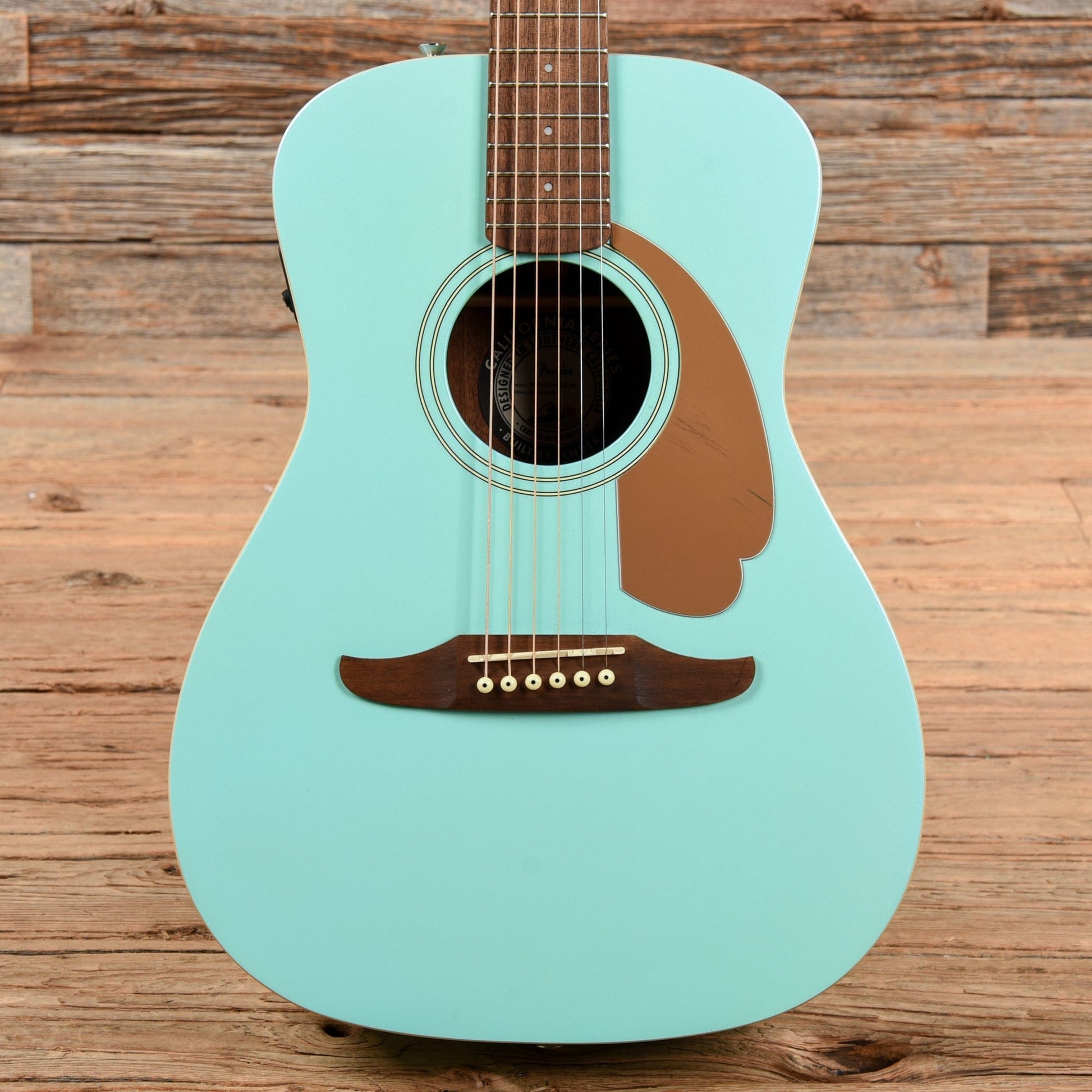 Fender California Series Malibu Player Aqua Splash 2019 Acoustic Guitars / Concert