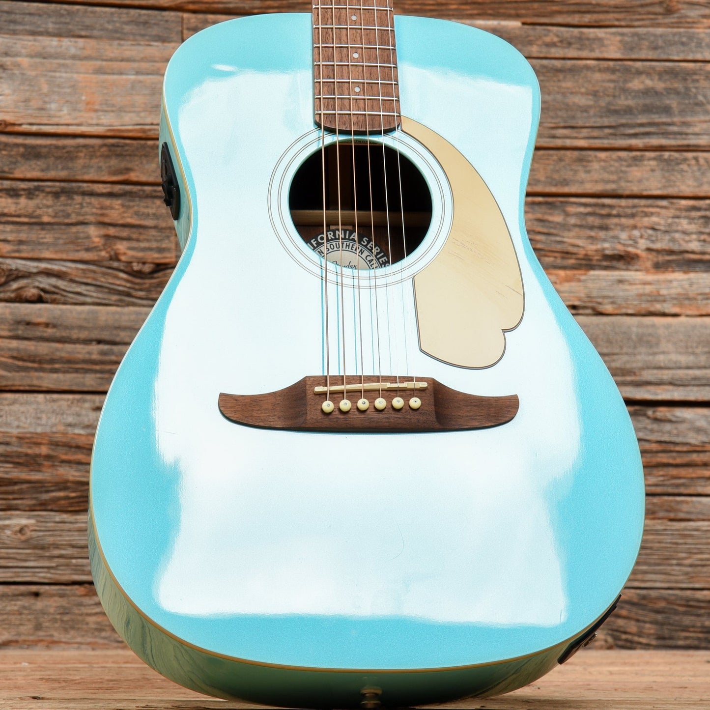 Fender California Series Malibu Player Aqua Splash 2019 Acoustic Guitars / Concert