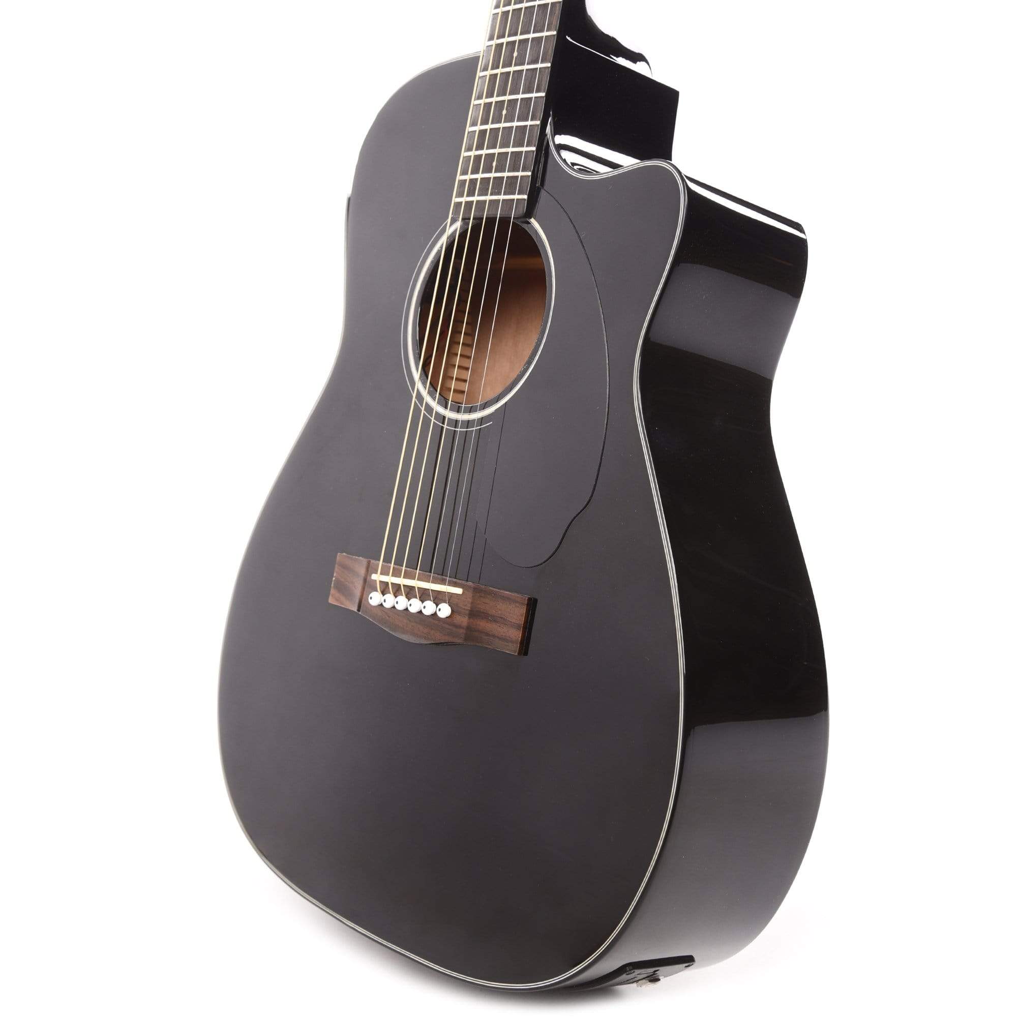 Guitare Acoustique Fender California Debut Redondo - Table épicéa, Dreadnought, Noir - Pour Débutants