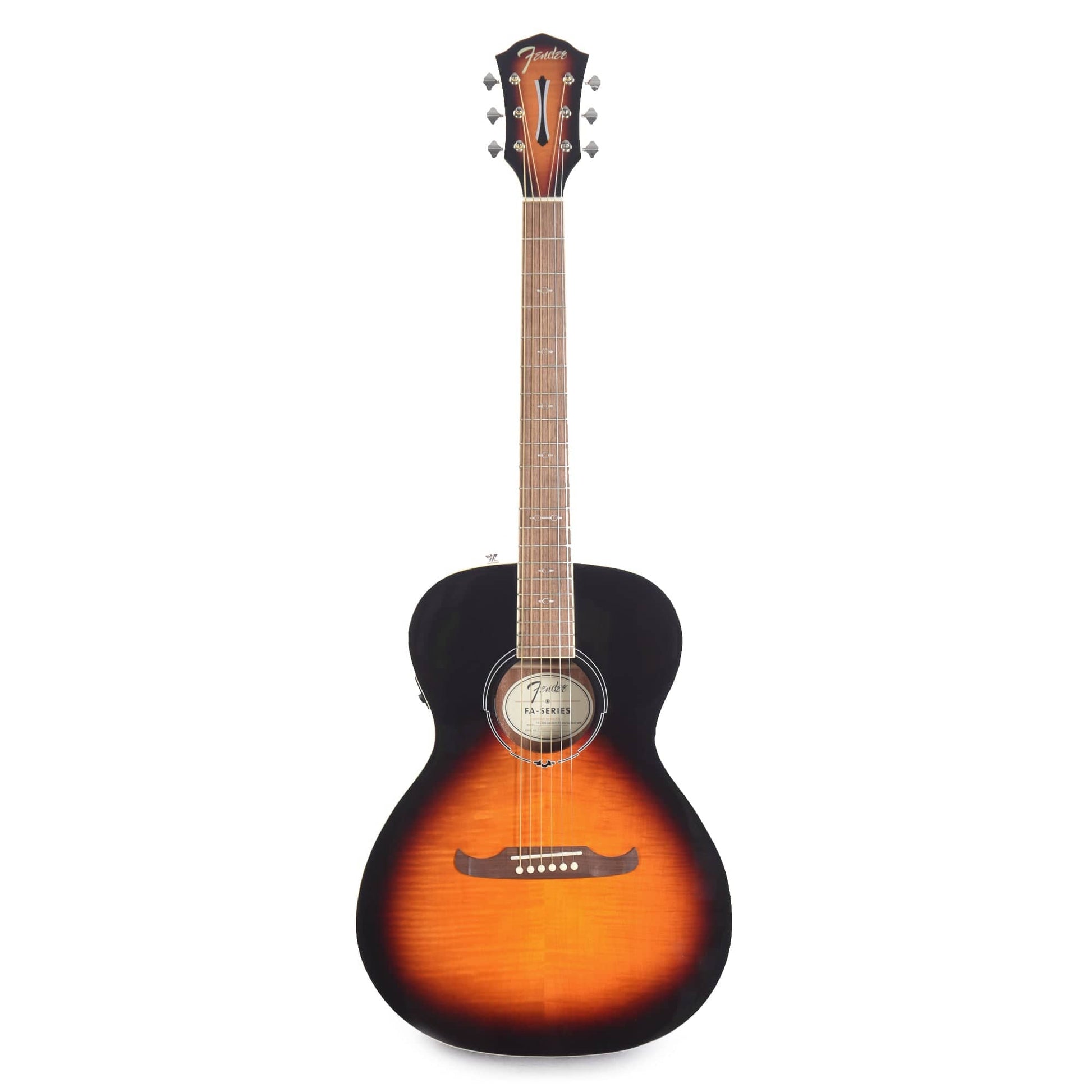 Fender FA-235E Concert Acoustic-Electric 3-Tone Sunburst Acoustic Guitars / Concert
