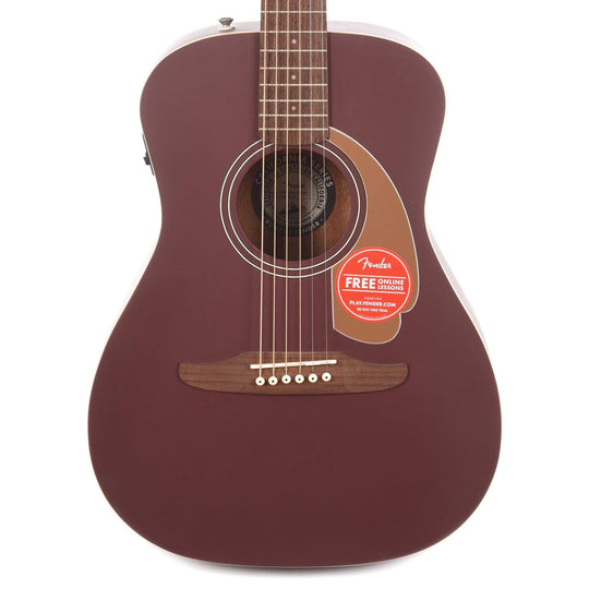 Fender Malibu Player Acoustic Burgundy Satin Acoustic Guitars / Concert