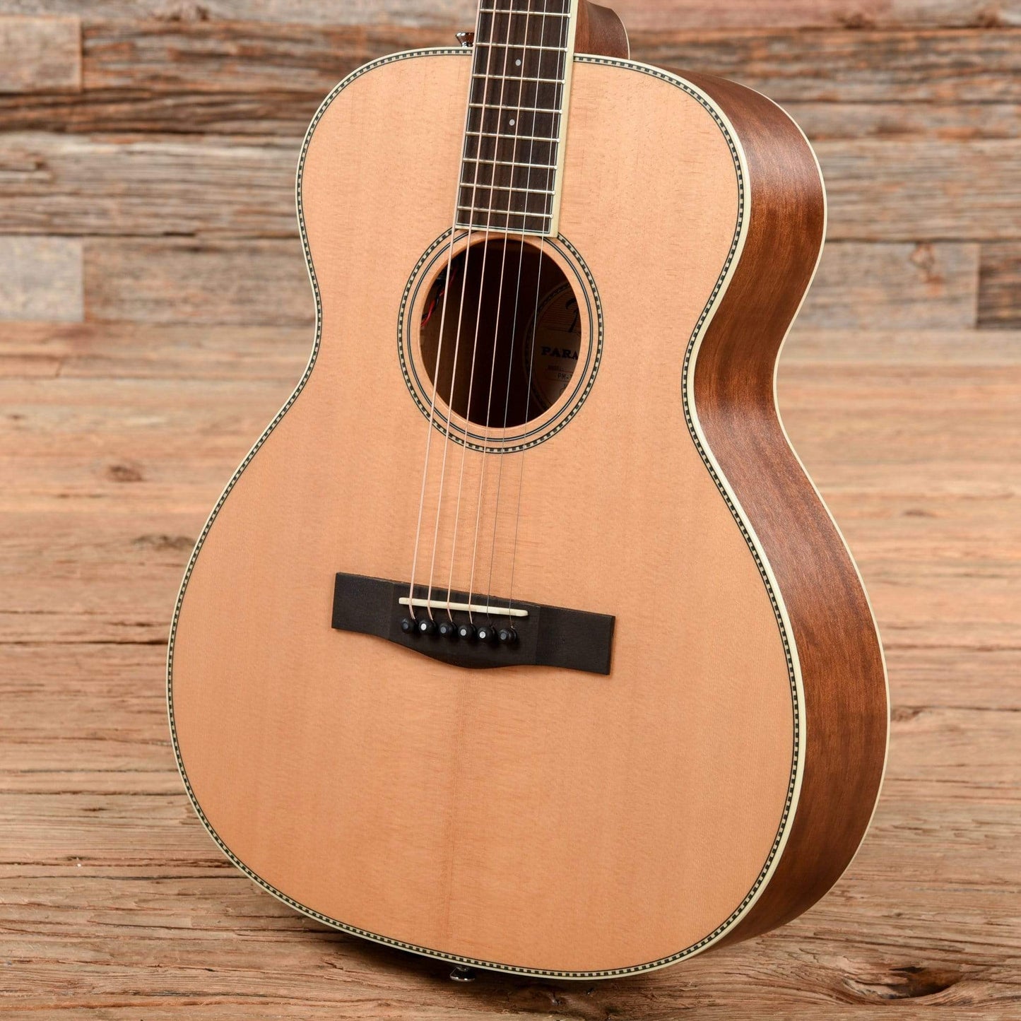 Fender Paramount Series PM/TE Standard Travel Natural 2018 Acoustic Guitars / Concert