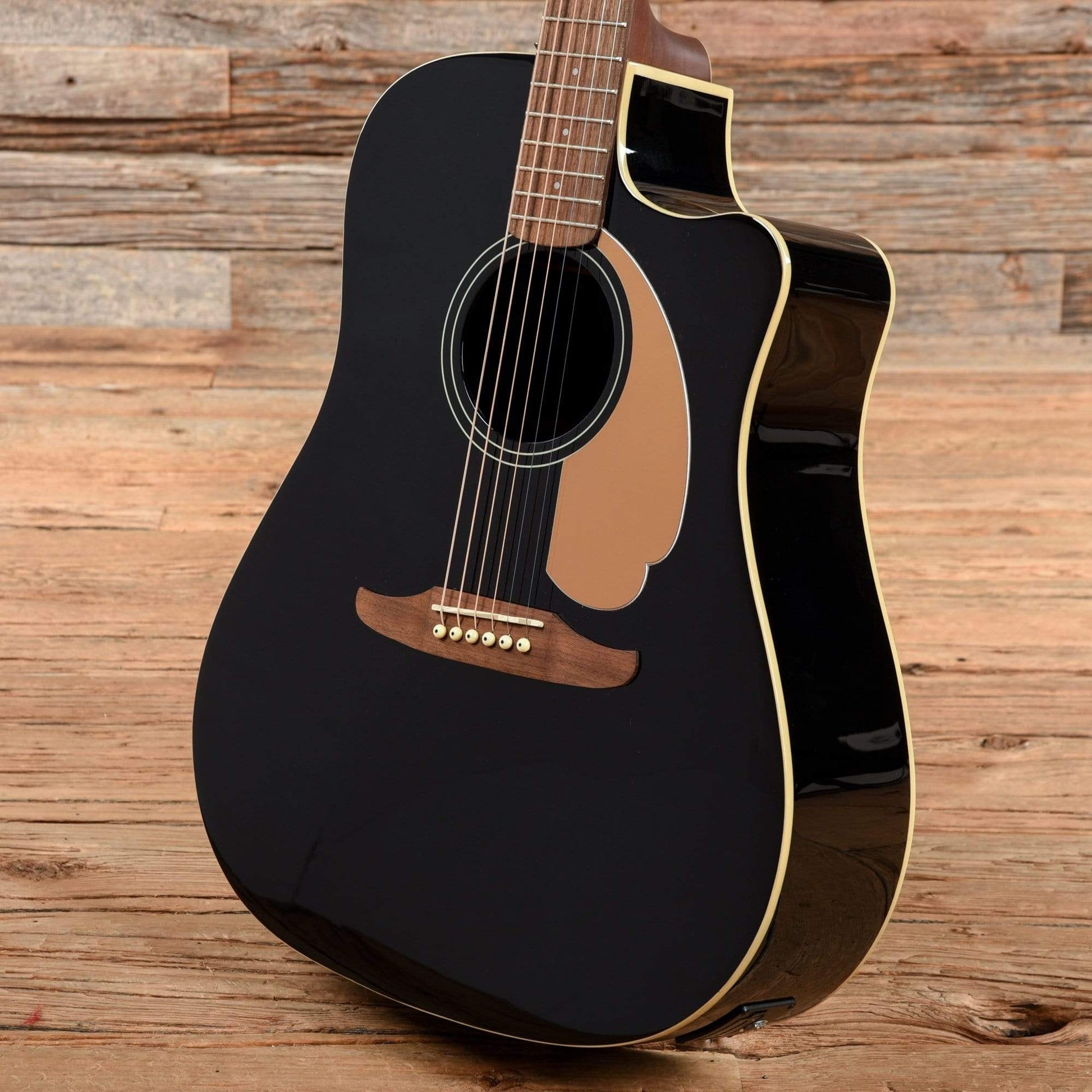 Fender California Series Redondo Player Black 2018 Acoustic Guitars / Dreadnought