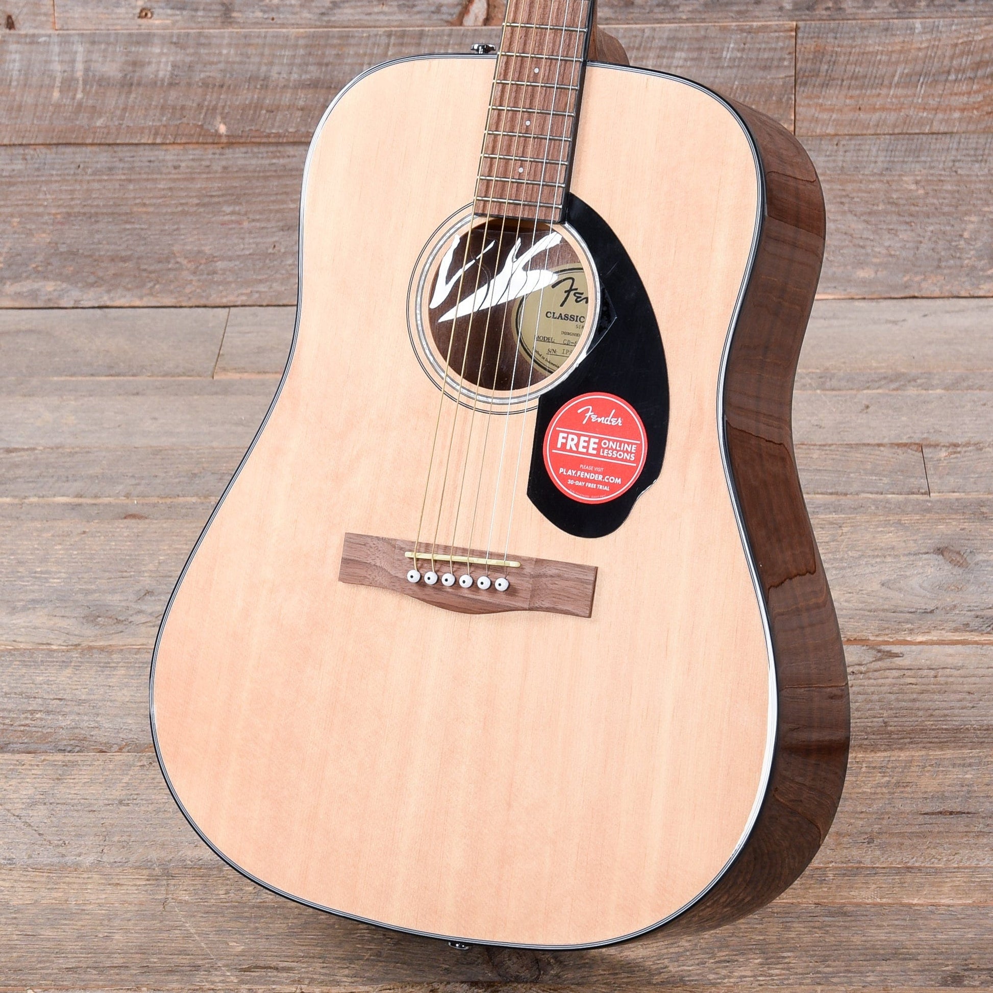 Fender CD-60S Acoustic Dreadnought Pack Natural Acoustic Guitars / Dreadnought