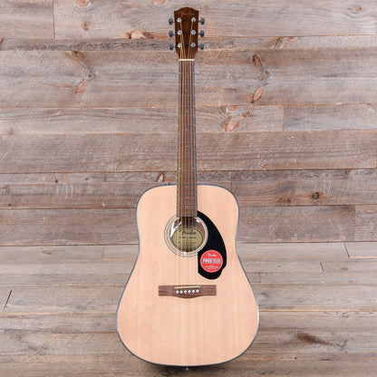 Fender CD-60S Acoustic Dreadnought Pack Natural Acoustic Guitars / Dreadnought