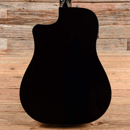Fender CD-60SCE Black Acoustic Guitars / Dreadnought