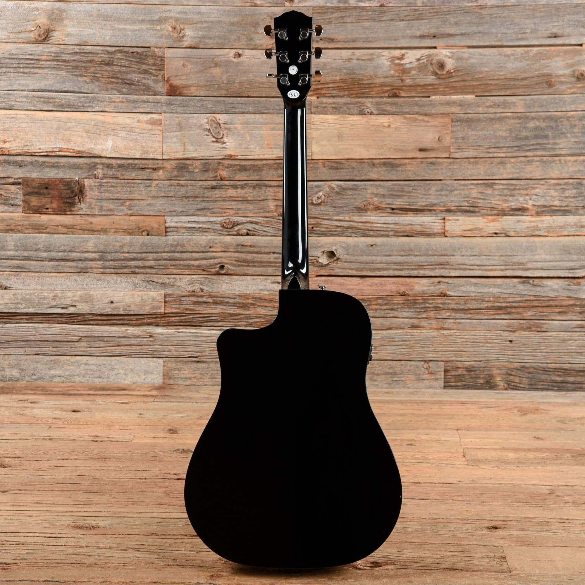 Fender CD-60SCE Black Acoustic Guitars / Dreadnought